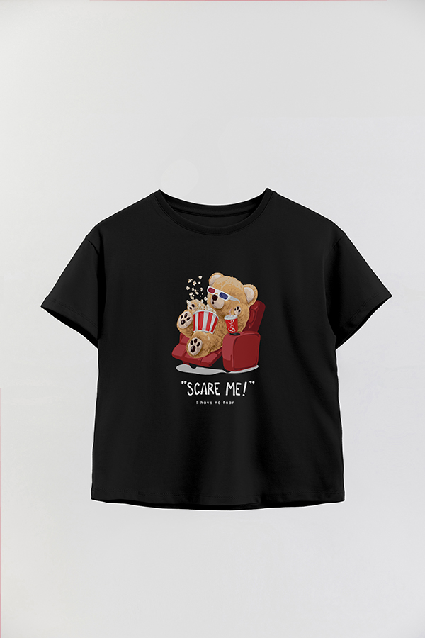 REMERA GB OVERSIZE TEDDY SCARE ME