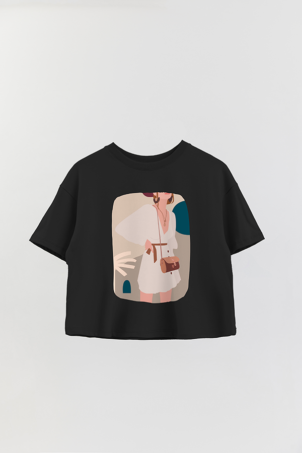 REMERA CROP ESTAMPADA ART 18