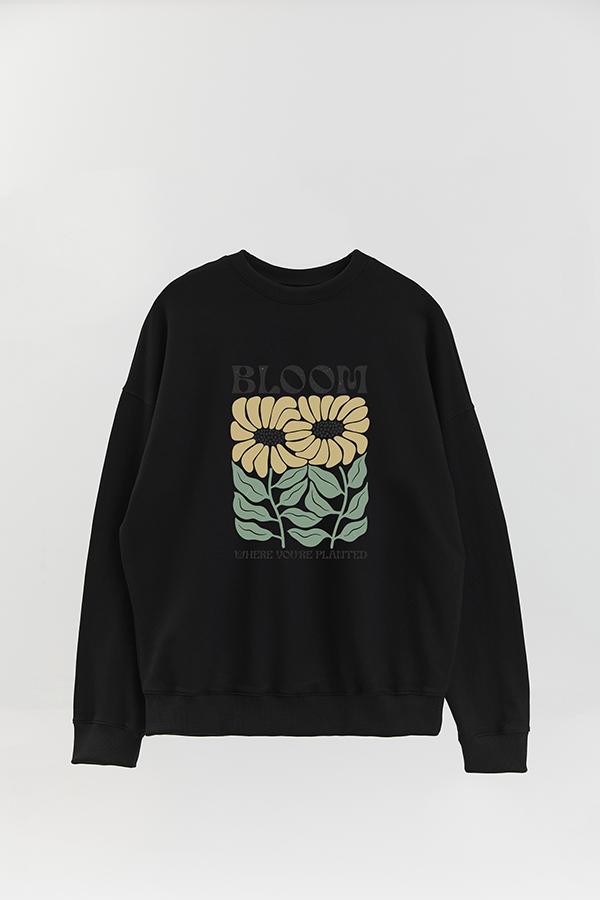 BUZO CREWNECK ESTAMPADO BOHO BLOOM
