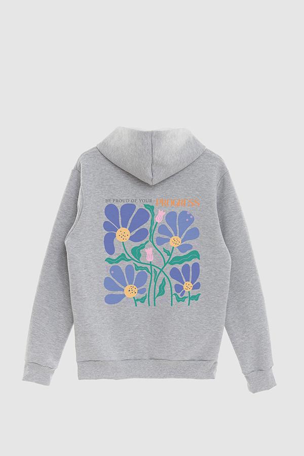 HOODIE ESTAMPADO BOHO BE PROUD OF YOUR PROGRESS