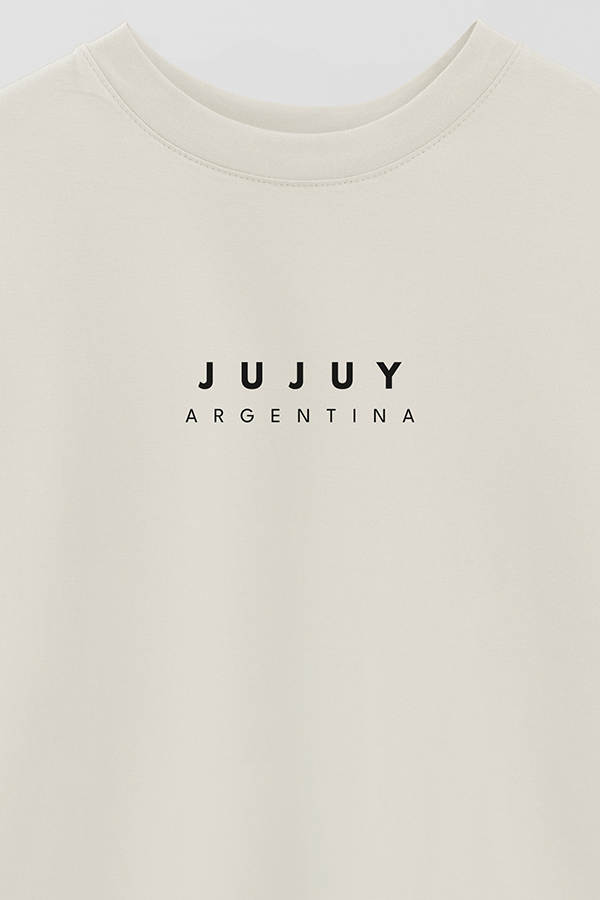 REMERA OVER ESTAMPADA ARG BD JUJUY
