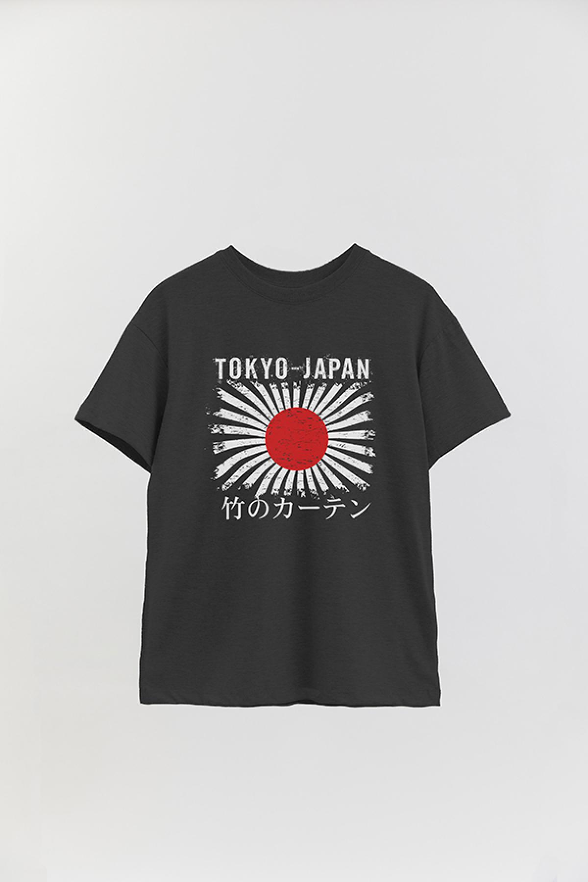 REMERA OVER ESTAMPADA CT TOKYO JAPAN