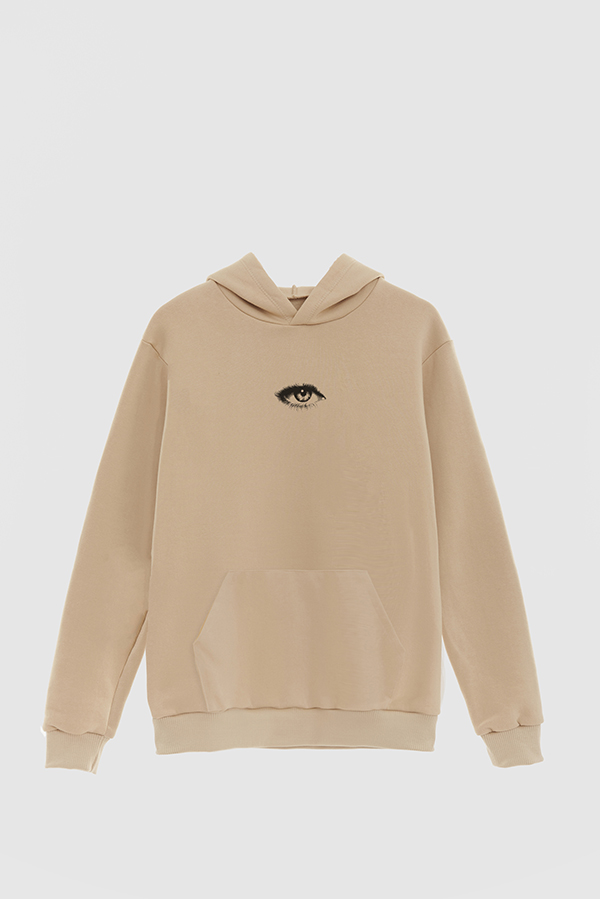 BUZO HOODIE ESTAMPADO TINY EYE