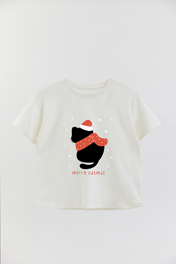 REMERA GIRL OVER JINGLE CAT 28