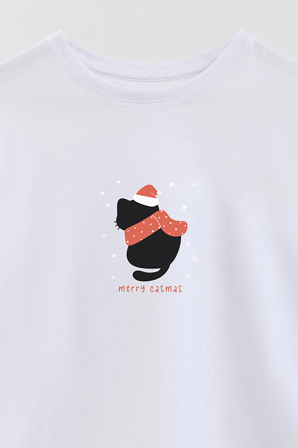 REMERA GIRL OVER JINGLE CAT 28