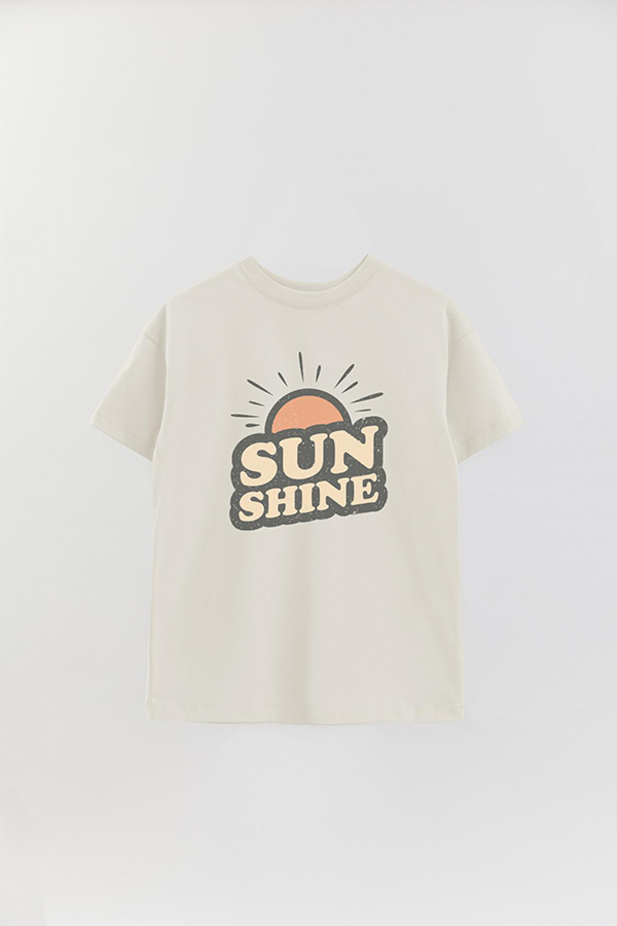 REMERA OVER ESTAMPADA RS SUNSHINE