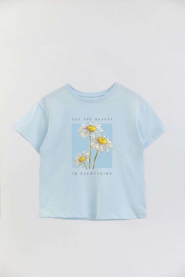 REMERA GIRL OVER SEE THE BEAUTY