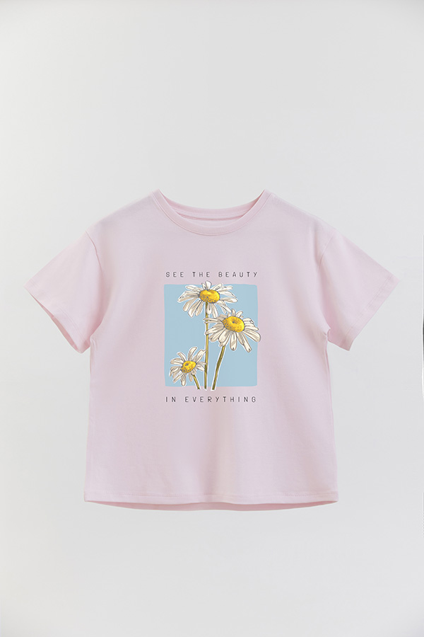 REMERA GIRL OVER SEE THE BEAUTY