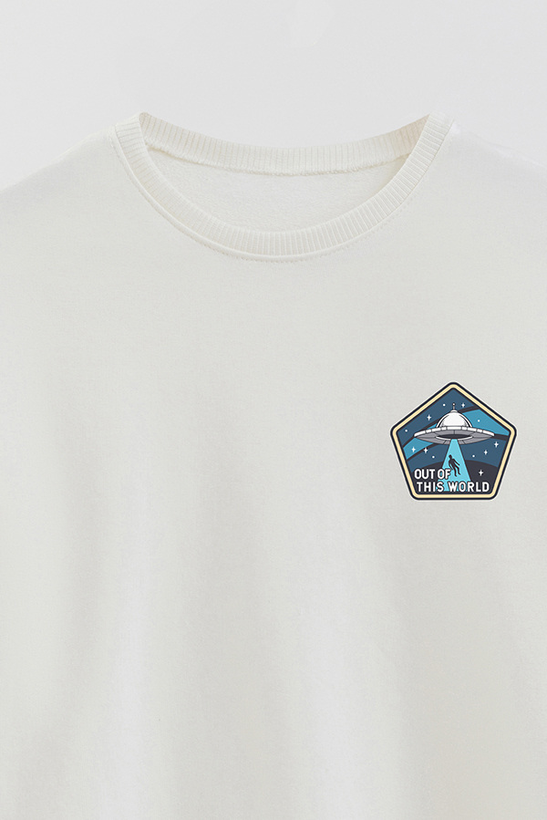 BUZO CREWNECK RUSTICO LITTLE ASTRONAUTS OUT