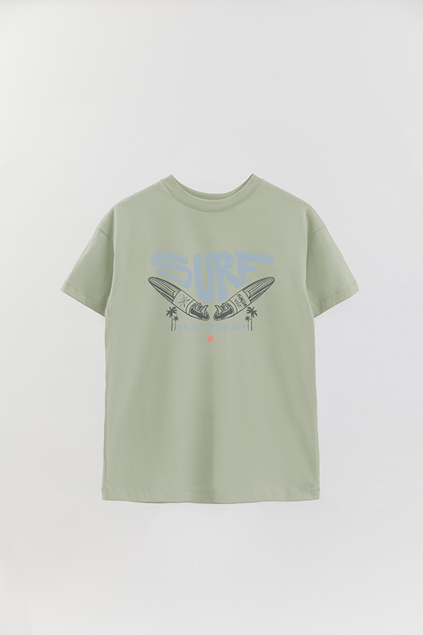 REMERA OVER ESTAMPADA SURF