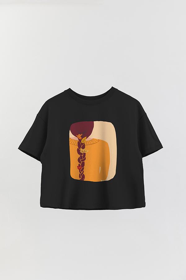 REMERA CROP ESTAMPADA ART 72