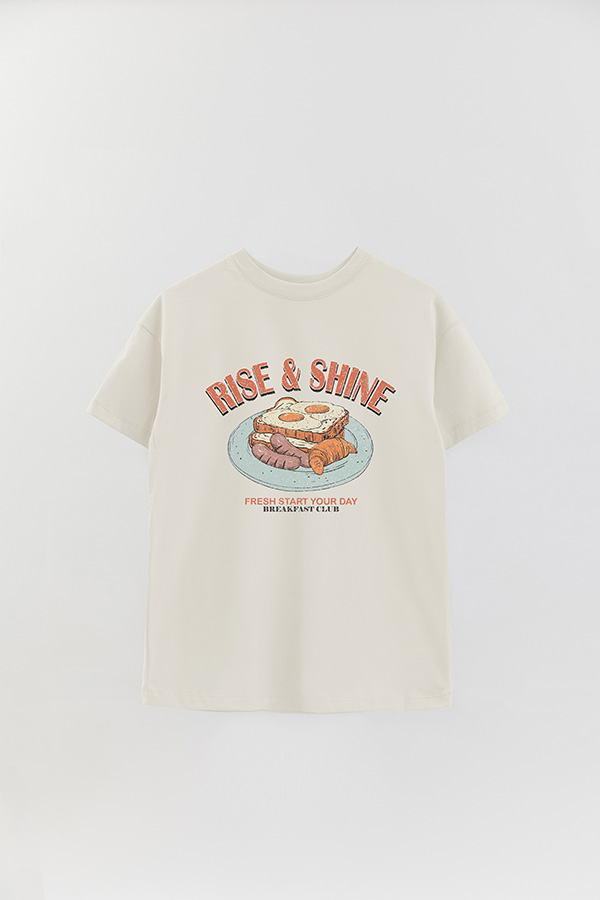 REMERA OVER ESTAMPADA