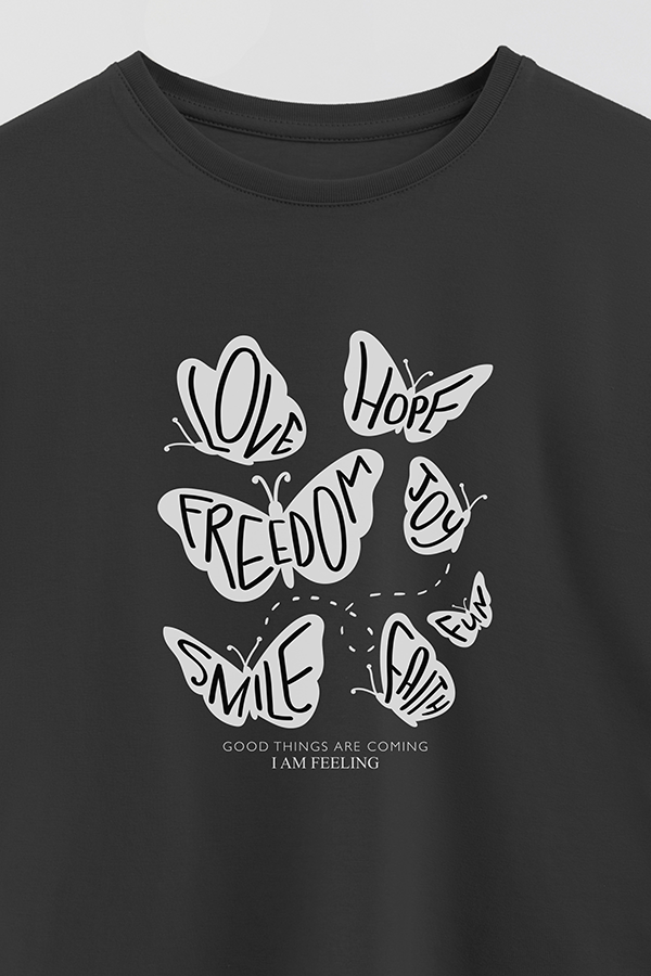 REMERA GIRL OVER LOVE HOPE