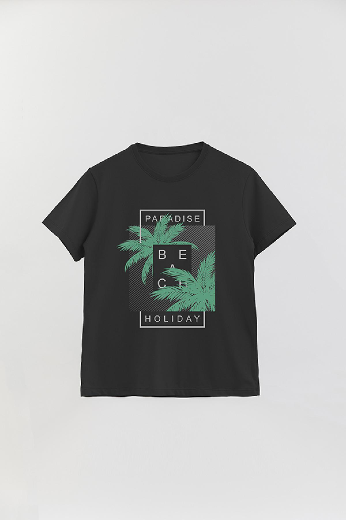 REMERA BASICA ESTAMPADA CL PARADISE BEACH HOLIDAY