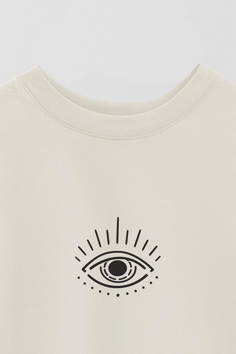 REMERA OVER ESTAMPADA UNISEX EYE 2