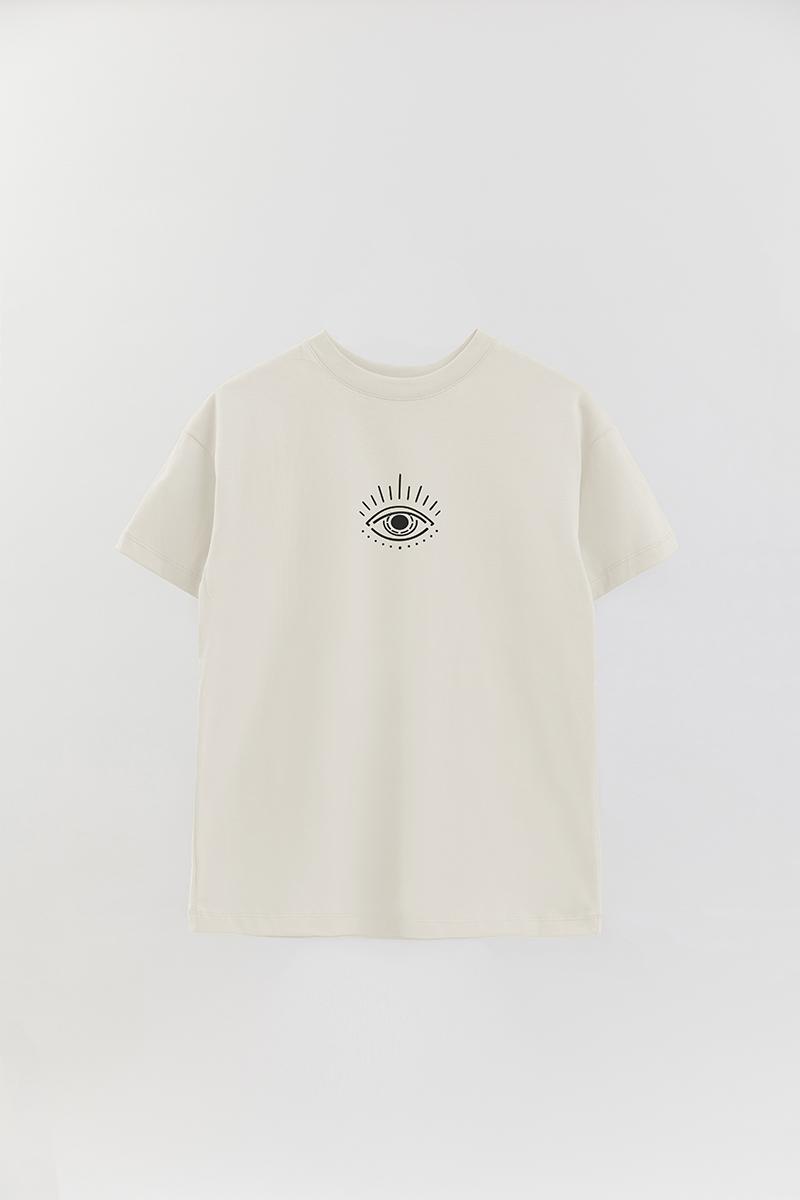 REMERA OVER ESTAMPADA UNISEX EYE 2