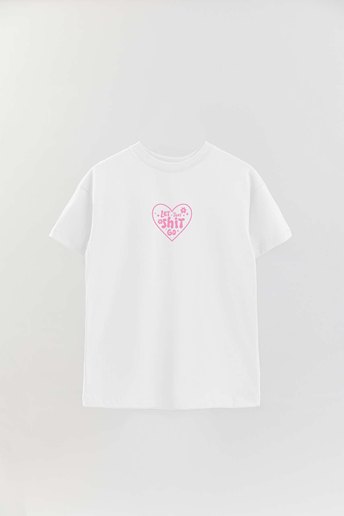 REMERA OVER ESTAMPADA LV4B LET THAT SHIT GO