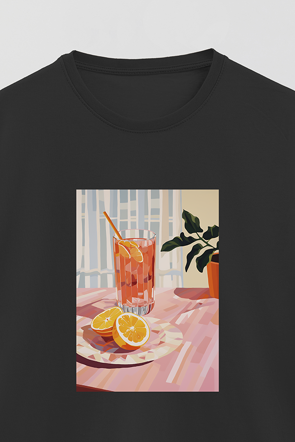 REMERA BASICA ESTAMPADA CITRUS ORANGE 5