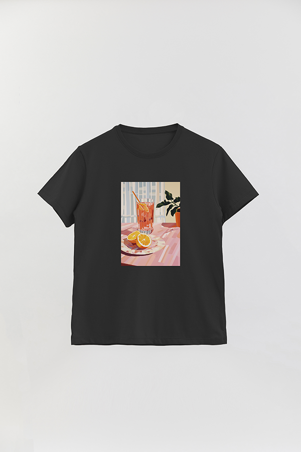 REMERA BASICA ESTAMPADA CITRUS ORANGE 5