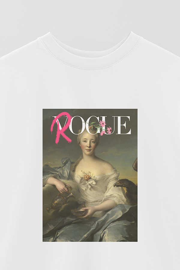 REMERA OVER ESTAMPADA ART COLLECTION 49 ROGUE