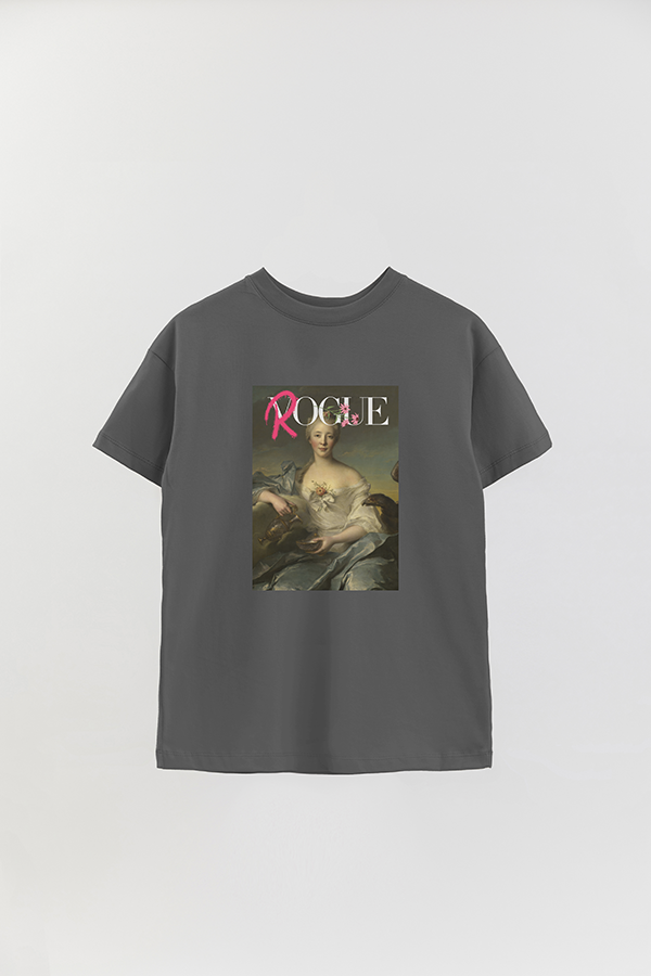 REMERA OVER ESTAMPADA ART COLLECTION 49 ROGUE