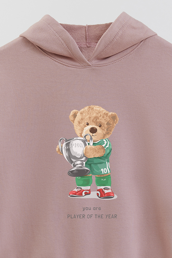 HOODIE RUSTICO KIDS TEDDY CHAMP