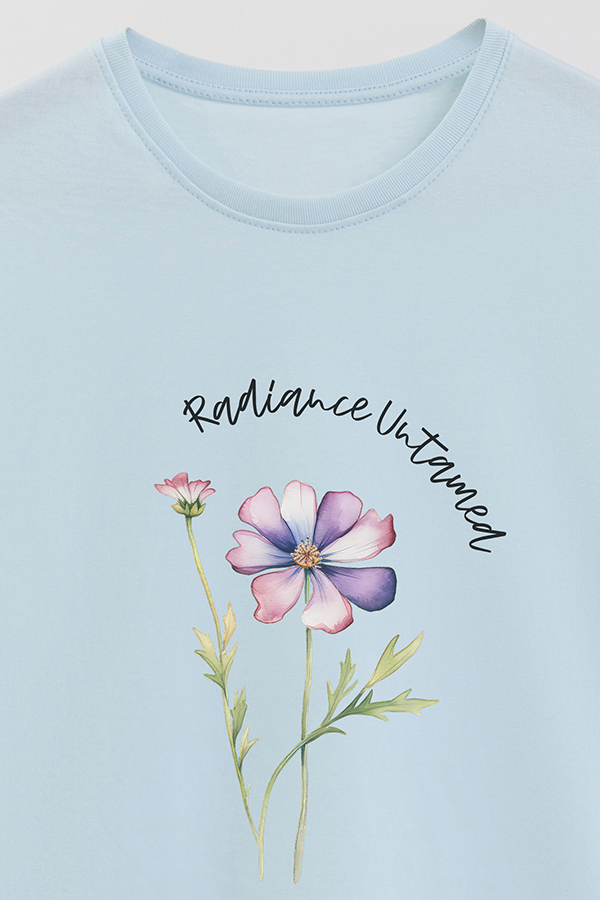 REMERA BASICA ESTAMPADA RADIANCE