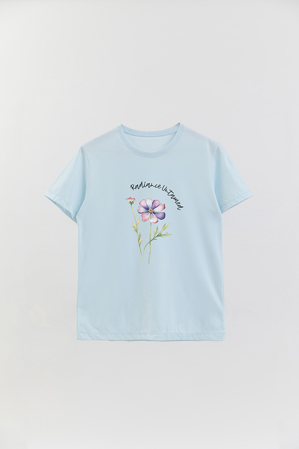 REMERA BASICA ESTAMPADA RADIANCE