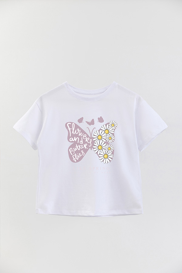 REMERA GIRL OVER LIKE SPRING