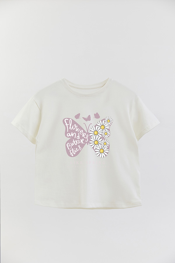 REMERA GIRL OVER LIKE SPRING