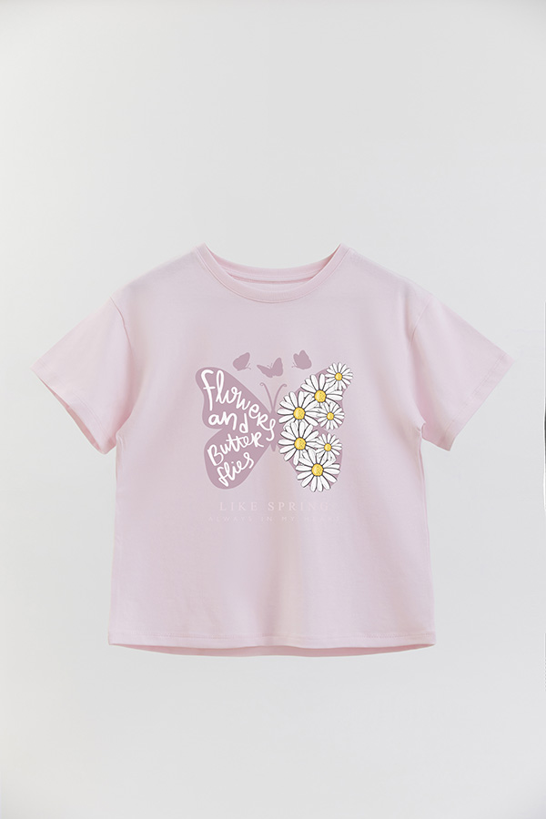 REMERA GIRL OVER LIKE SPRING