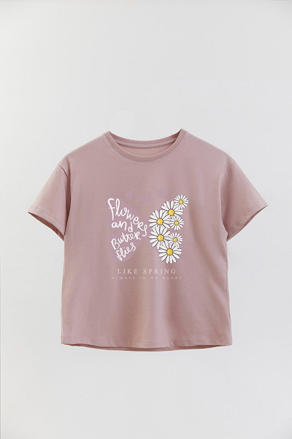 REMERA GIRL OVER LIKE SPRING
