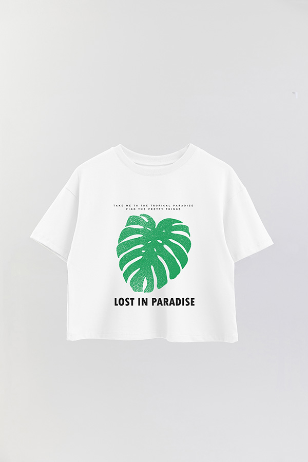 REMERA CROP ESTAMPADA SOUND OF THE SEA 1