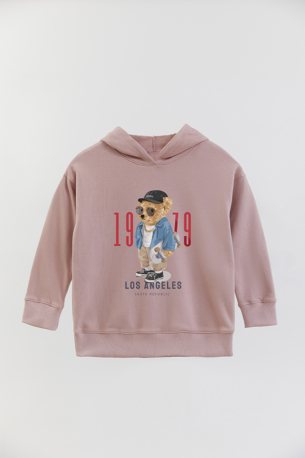 HOODIE RUSTICO KID TEDDY 1979 LOS ANGELES