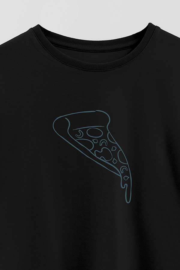 REMERA OVER ESTAMPADA DDP MINI PIZZERO