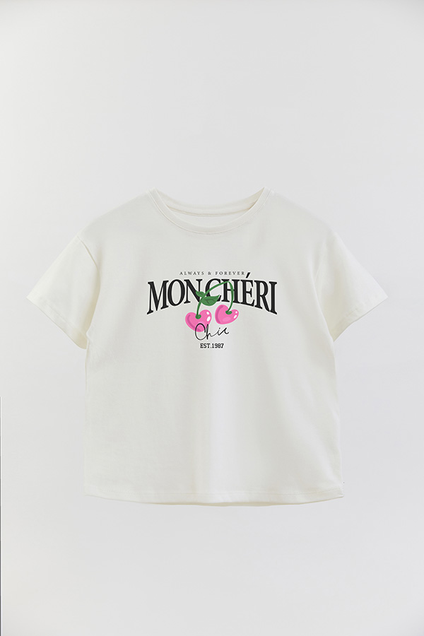 REMERA GIRL OVER LIKE A CHIC