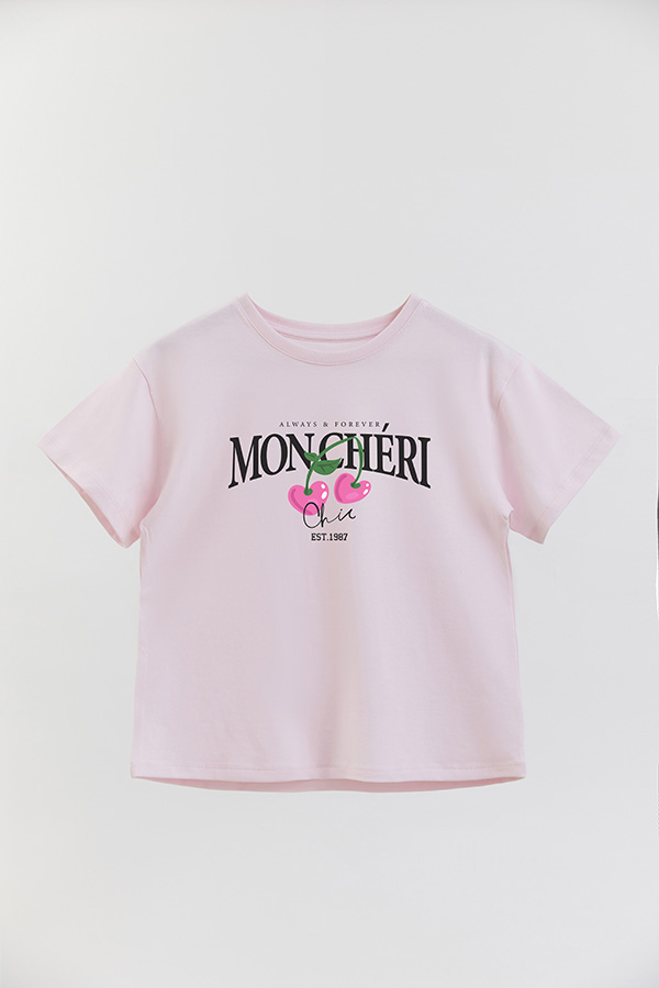 REMERA GIRL OVER LIKE A CHIC