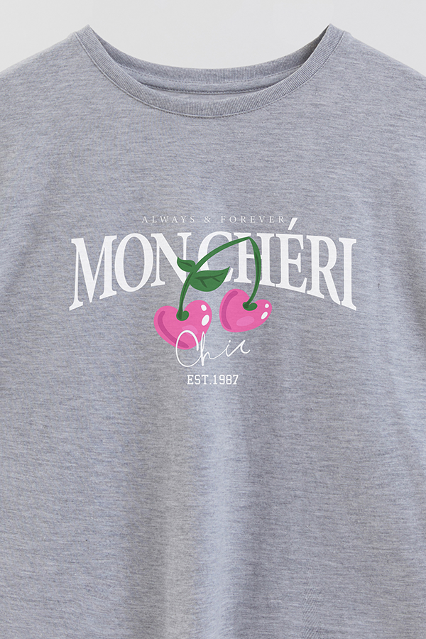 REMERA GIRL OVER LIKE A CHIC