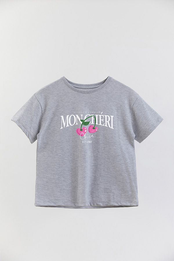 REMERA GIRL OVER LIKE A CHIC