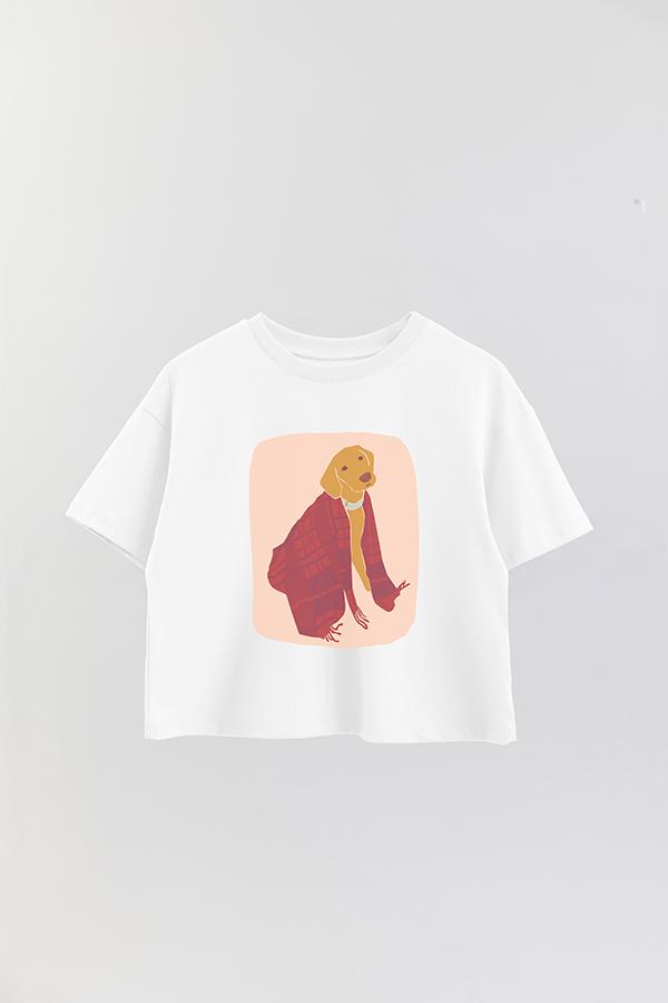 REMERA CROP ESTAMPADA ART 50