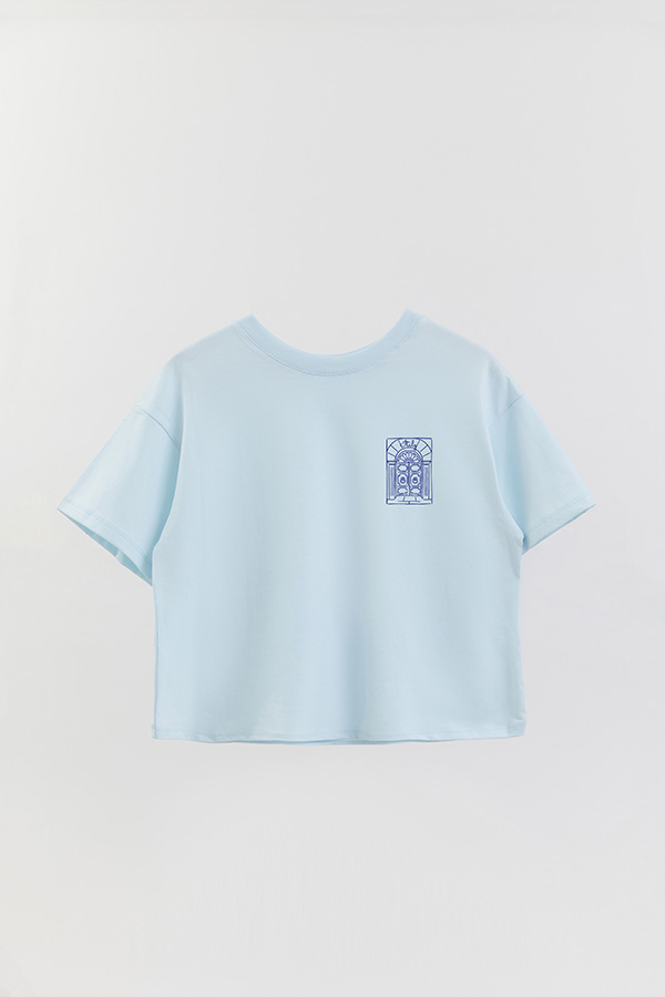 REMERA CROP FB ESTAMPADA ITALY 1