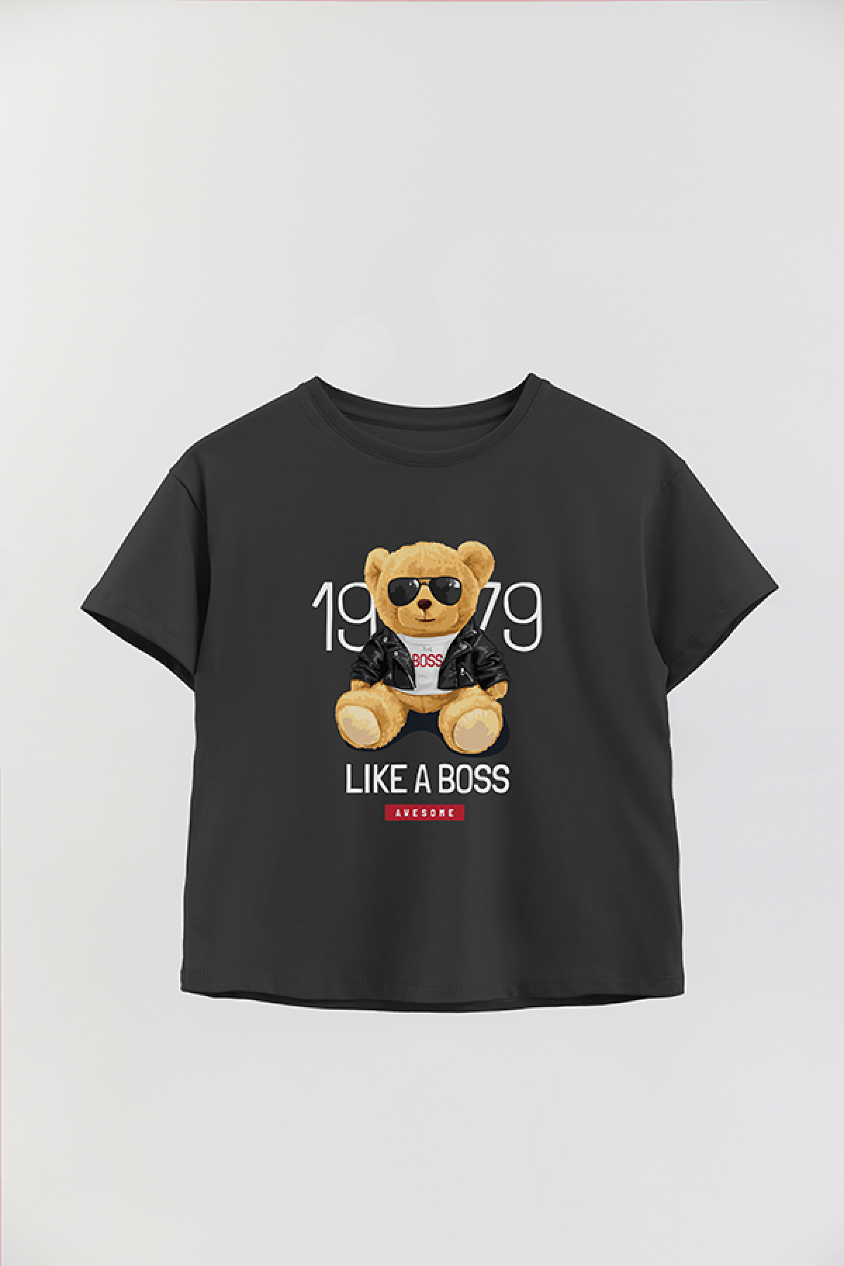 REMERA BOY OVER TEDDY LIKE A BOSS