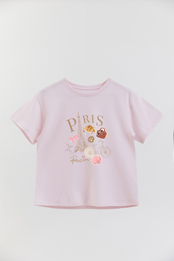 REMERA GIRL OVER PARIS PASSION
