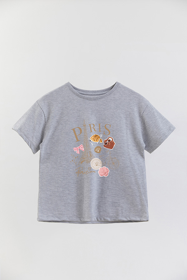 REMERA GIRL OVER PARIS PASSION