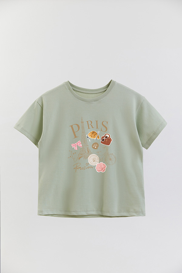 REMERA GIRL OVER PARIS PASSION