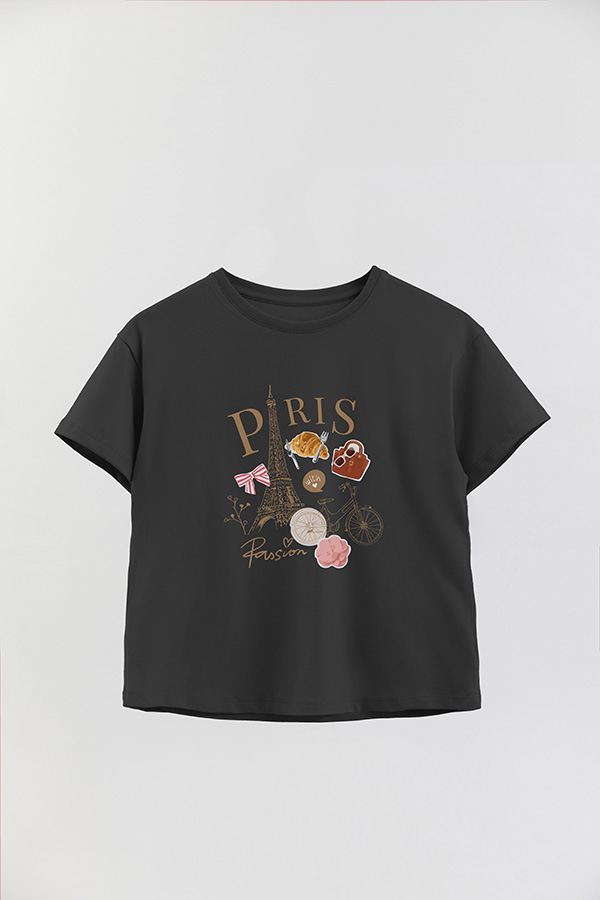 REMERA GIRL OVER PARIS PASSION