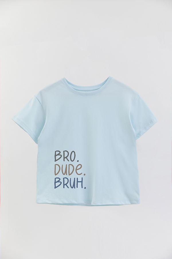 REMERA BOY OVER CP BRO