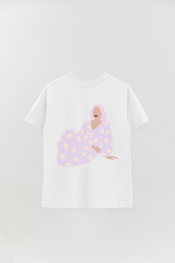 REMERA OVER ESTAMPADA MAXI 3