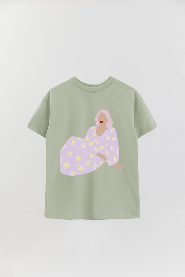 REMERA OVER ESTAMPADA MAXI 3
