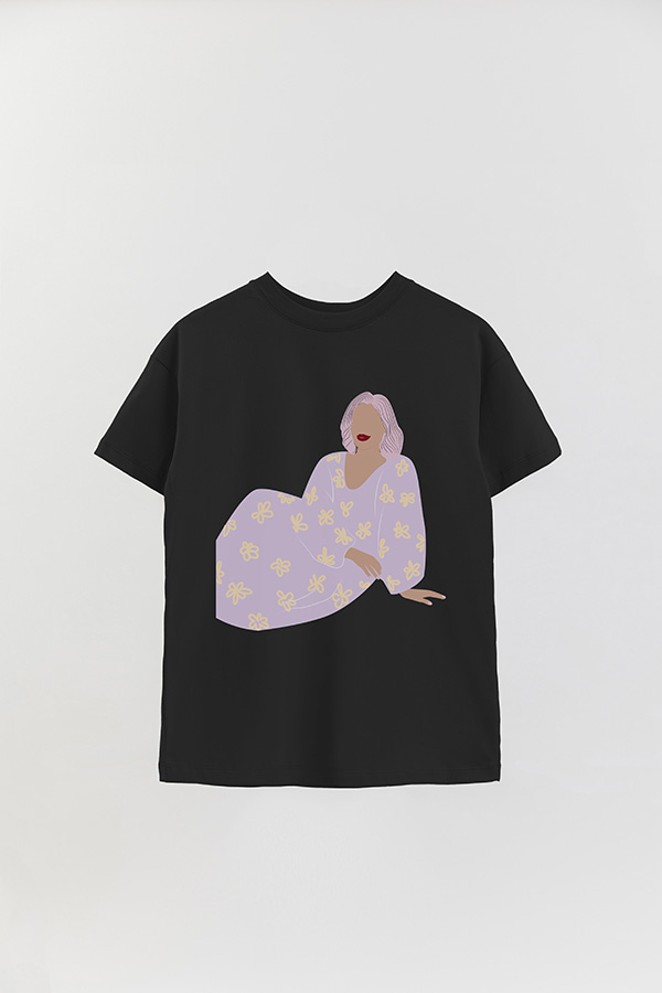REMERA OVER ESTAMPADA MAXI 3
